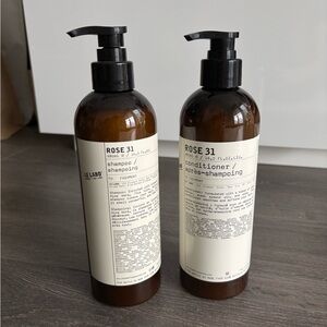 Le Labo Shampoo and Conditioner Set.